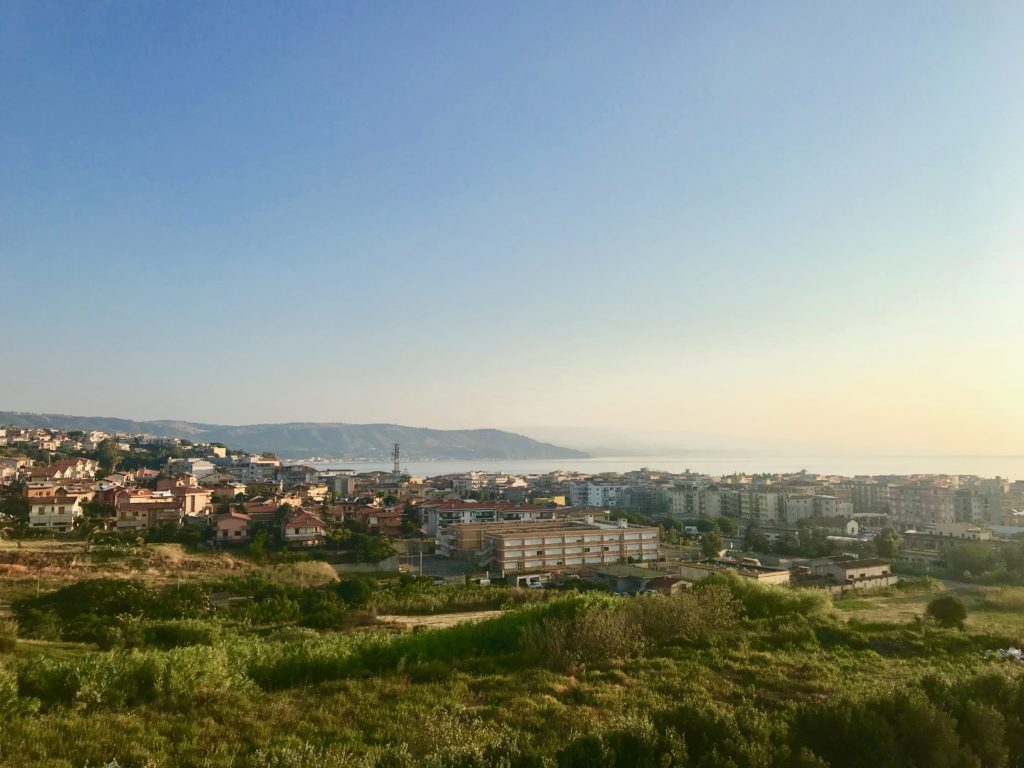 View from the hotel Villa Ersilia in Soverato, CZ, Calabria